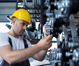 Tarjeta Seguro Maquinaria Industrial Tarjeta de seguro de maquinaria industrial.