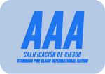 Calificación Seguros AAA Calificación AAA de seguros.